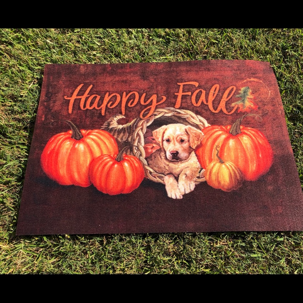 Fall Door Mat, Indoor / Outdoor, Front Door